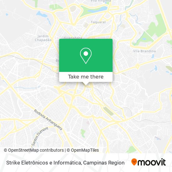 Strike Eletrônicos e Informática map