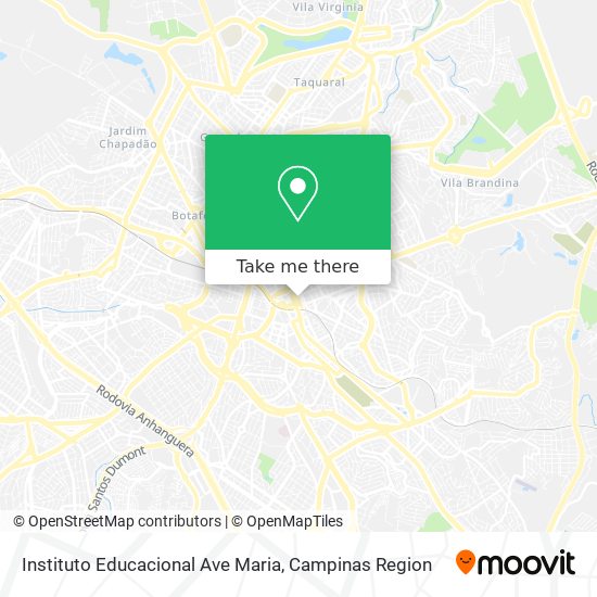 Instituto Educacional Ave Maria map