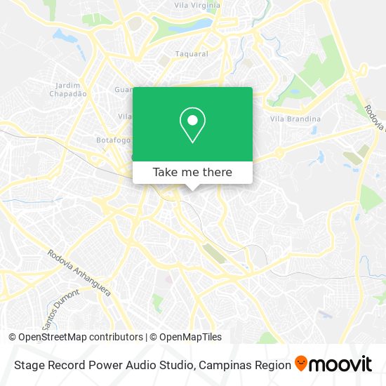 Mapa Stage Record Power Audio Studio