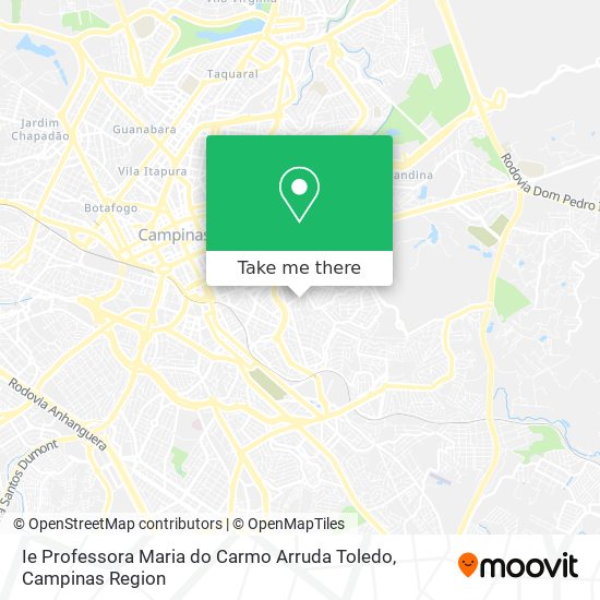 Ie Professora Maria do Carmo Arruda Toledo map
