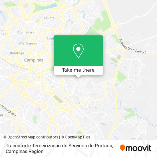 Trancaforte Terceirizacao de Servicos de Portaria map