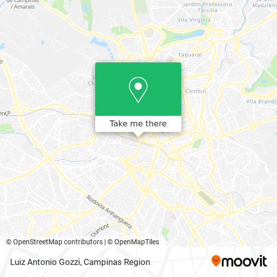 Luiz Antonio Gozzi map