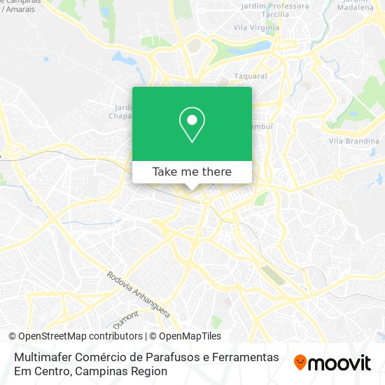 Multimafer Comércio de Parafusos e Ferramentas Em Centro map