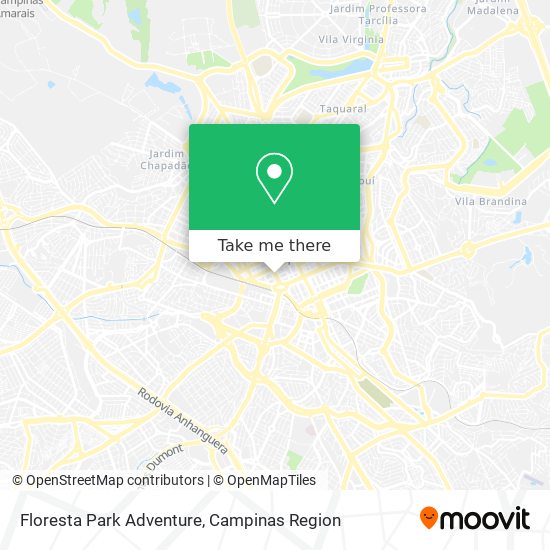 Floresta Park Adventure map