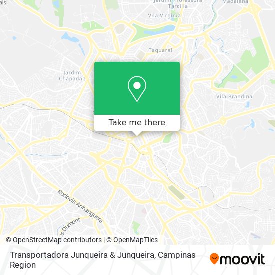 Transportadora Junqueira & Junqueira map