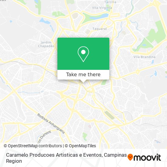 Caramelo Producoes Artisticas e Eventos map