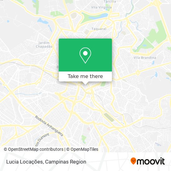 Lucia Locações map