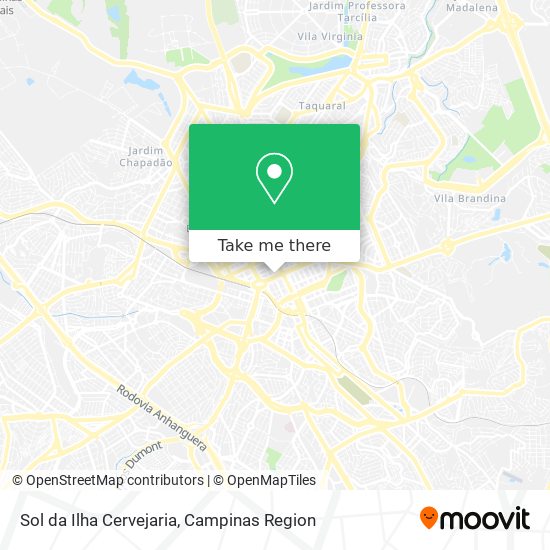 Sol da Ilha Cervejaria map