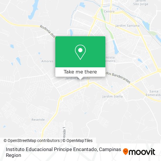 Instituto Educacional Príncipe Encantado map