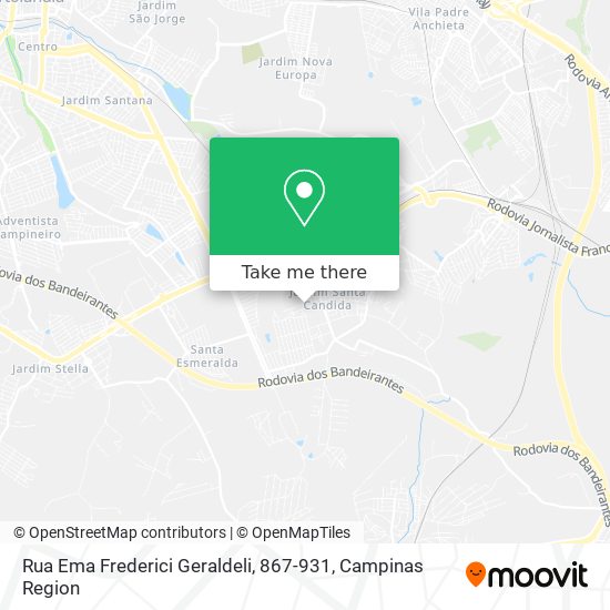 Rua Ema Frederici Geraldeli, 867-931 map