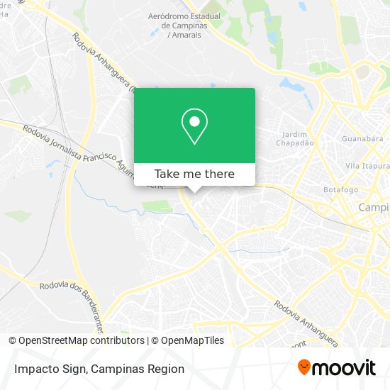 Impacto Sign map