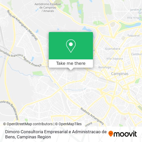 Mapa Dimoro Consultoria Empresarial e Administracao de Bens