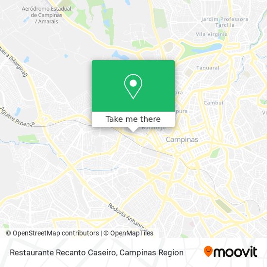 Restaurante Recanto Caseiro map
