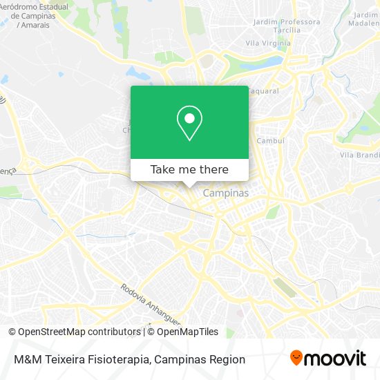 M&M Teixeira Fisioterapia map
