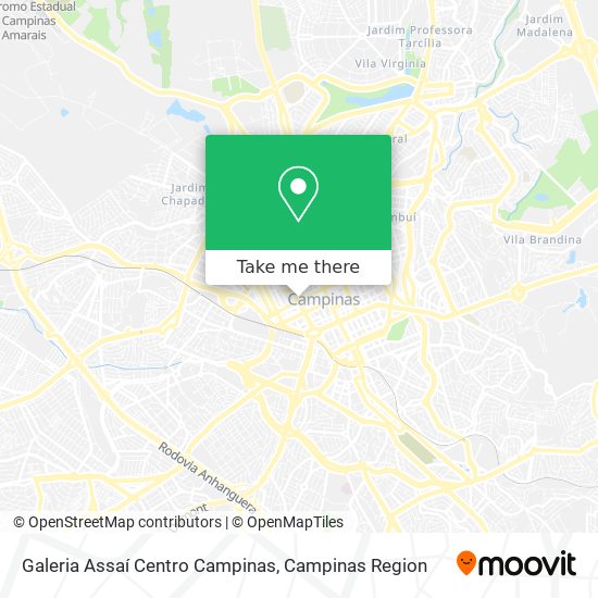 Galeria Assaí Centro Campinas map