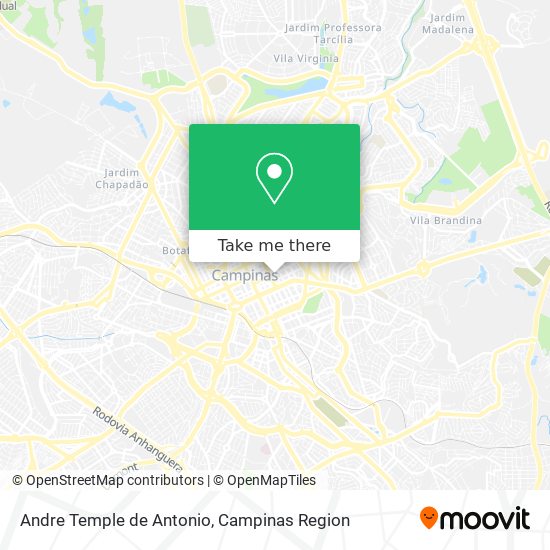 Andre Temple de Antonio map