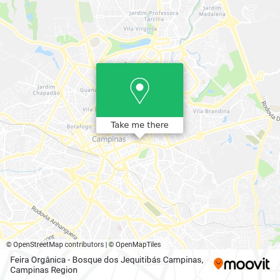 Feira Orgânica - Bosque dos Jequitibás Campinas map