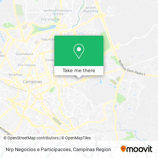 Nrp Negocios e Participacoes map