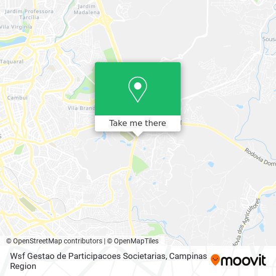 Wsf Gestao de Participacoes Societarias map