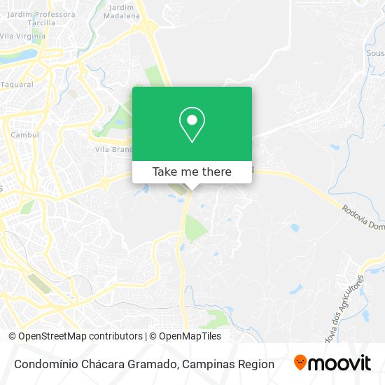 Condomínio Chácara Gramado map