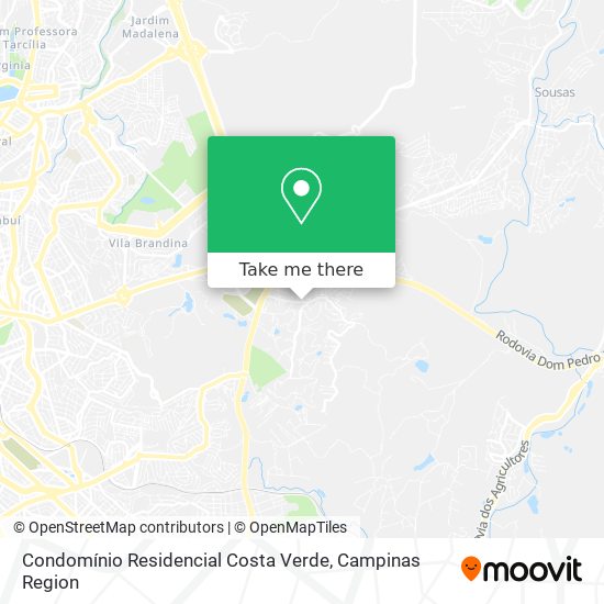 Condomínio Residencial Costa Verde map