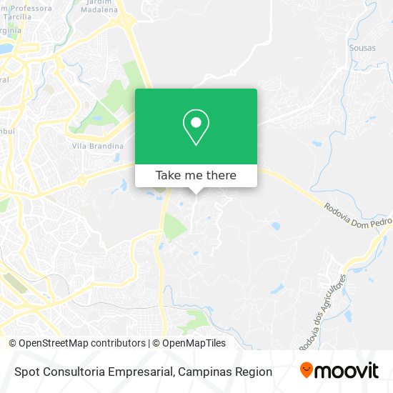 Spot Consultoria Empresarial map