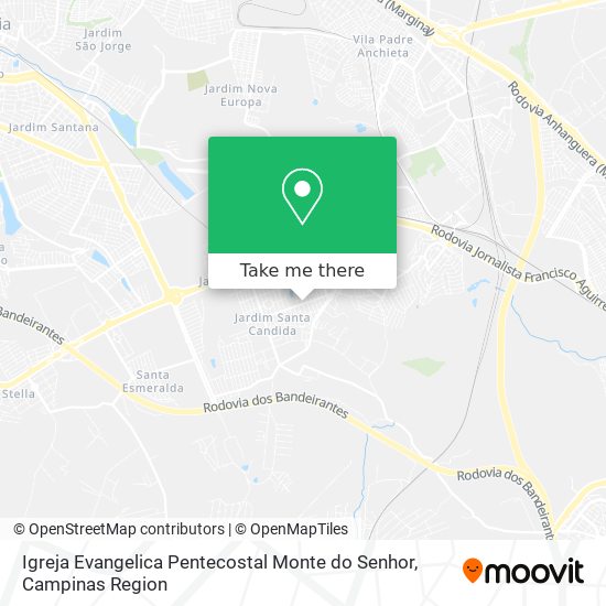 Igreja Evangelica Pentecostal Monte do Senhor map