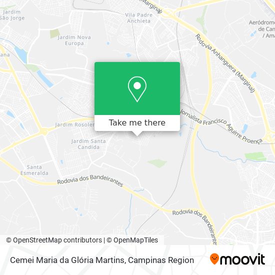 Cemei Maria da Glória Martins map
