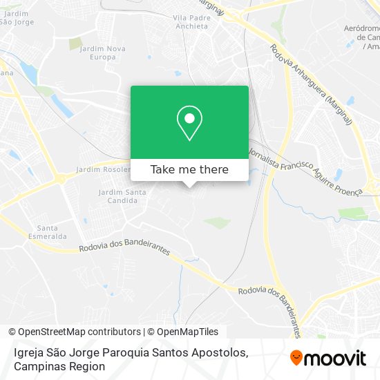 Igreja São Jorge Paroquia Santos Apostolos map