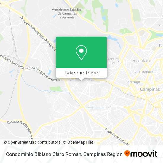 Condominio Bibiano Claro Roman map
