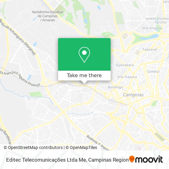 Editec Telecomunicações Ltda Me map
