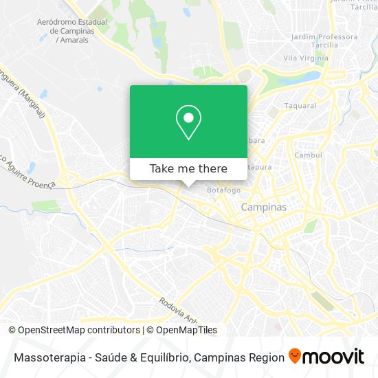 Massoterapia - Saúde & Equilíbrio map