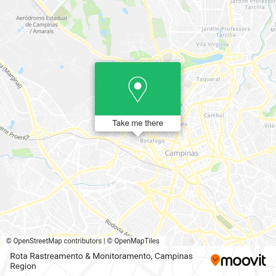 Rota Rastreamento & Monitoramento map