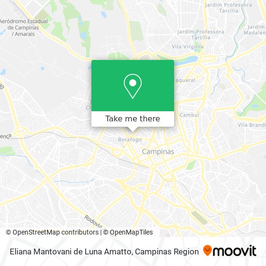Eliana Mantovani de Luna Amatto map