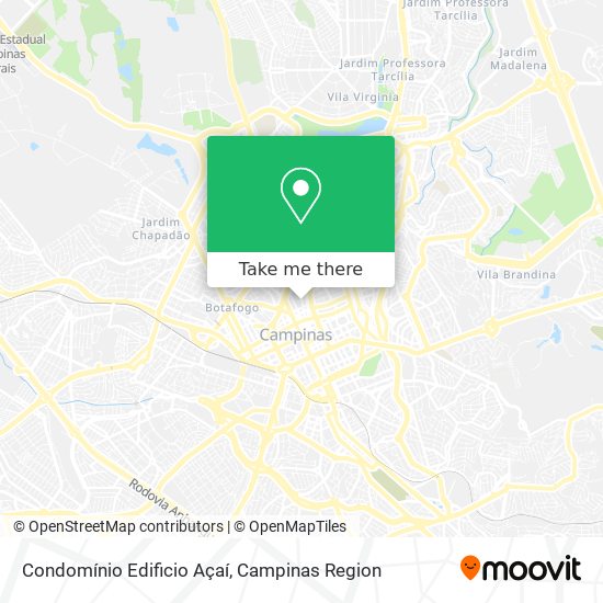 Condomínio Edificio Açaí map