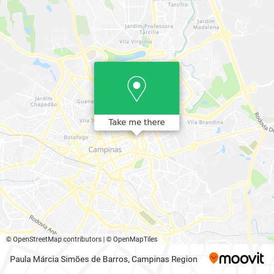 Mapa Paula Márcia Simões de Barros