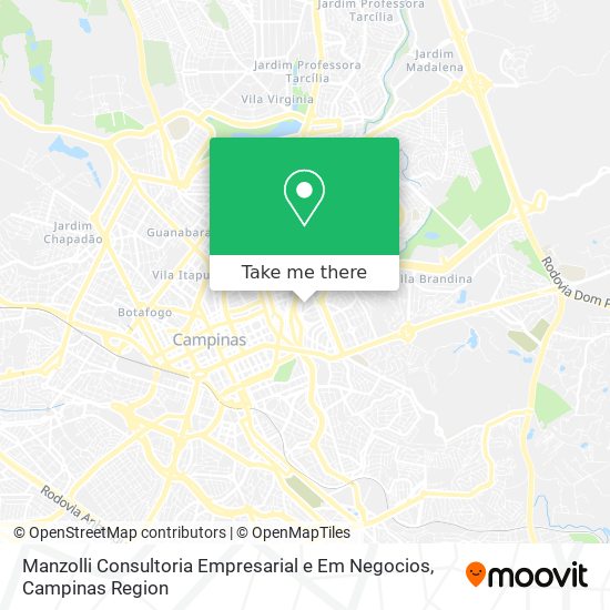 Manzolli Consultoria Empresarial e Em Negocios map