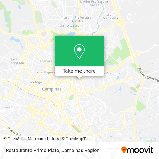 Restaurante Primo Piato map