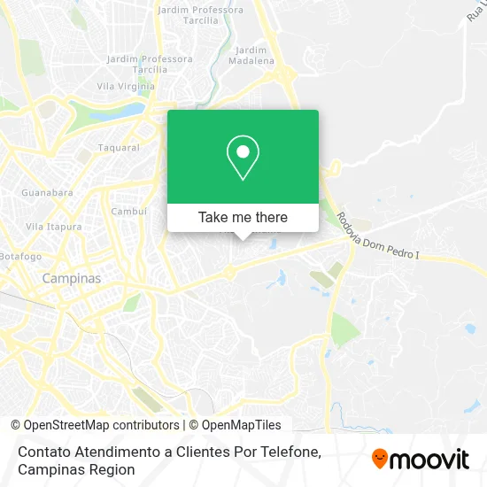 Contato Atendimento a Clientes Por Telefone map