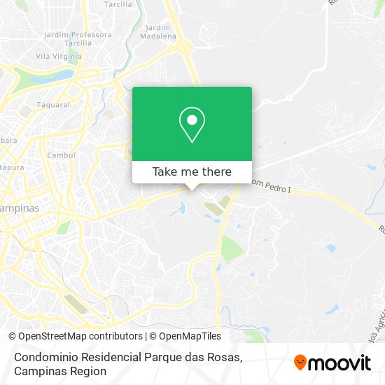 Condominio Residencial Parque das Rosas map
