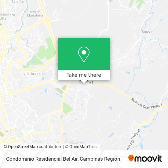 Condominio Residencial Bel Air map