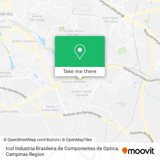 Icol Industria Brasileira de Componentes de Optica map