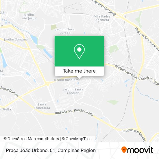 Praça João Urbâno, 61 map
