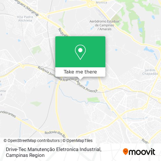 Mapa Drive-Tec Manutenção Eletronica Industrial