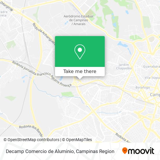 Decamp Comercio de Aluminio map