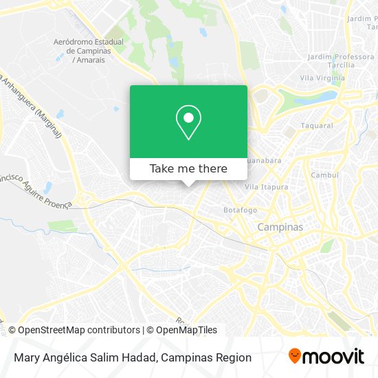 Mary Angélica Salim Hadad map