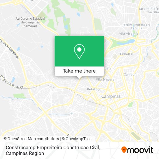 Construcamp Empreiteira Construcao Civil map