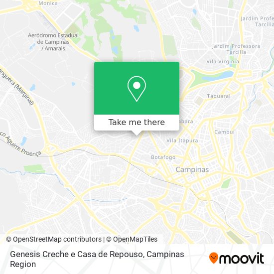 Genesis Creche e Casa de Repouso map