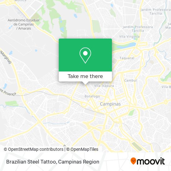 Brazilian Steel Tattoo map