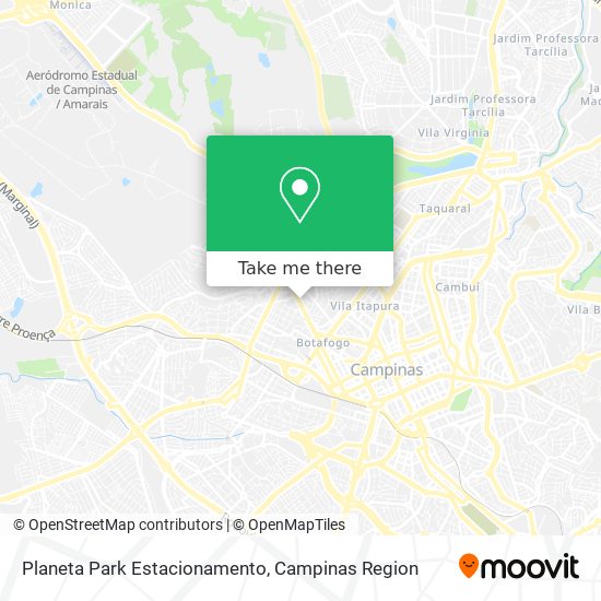 Planeta Park Estacionamento map